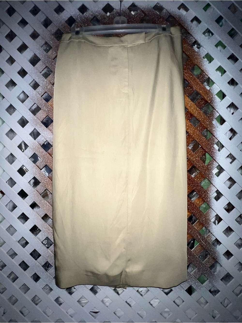 NWT Calvin Klein Classic Khaki Pencil Skirt - Women's Tailored Skirt size 6
